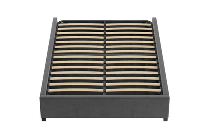 Brosa Gaslift Bed Frame (Cosmic Anthracite, Queen)