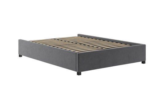 Brosa Gaslift Bed Frame (Cosmic Anthracite, Queen)