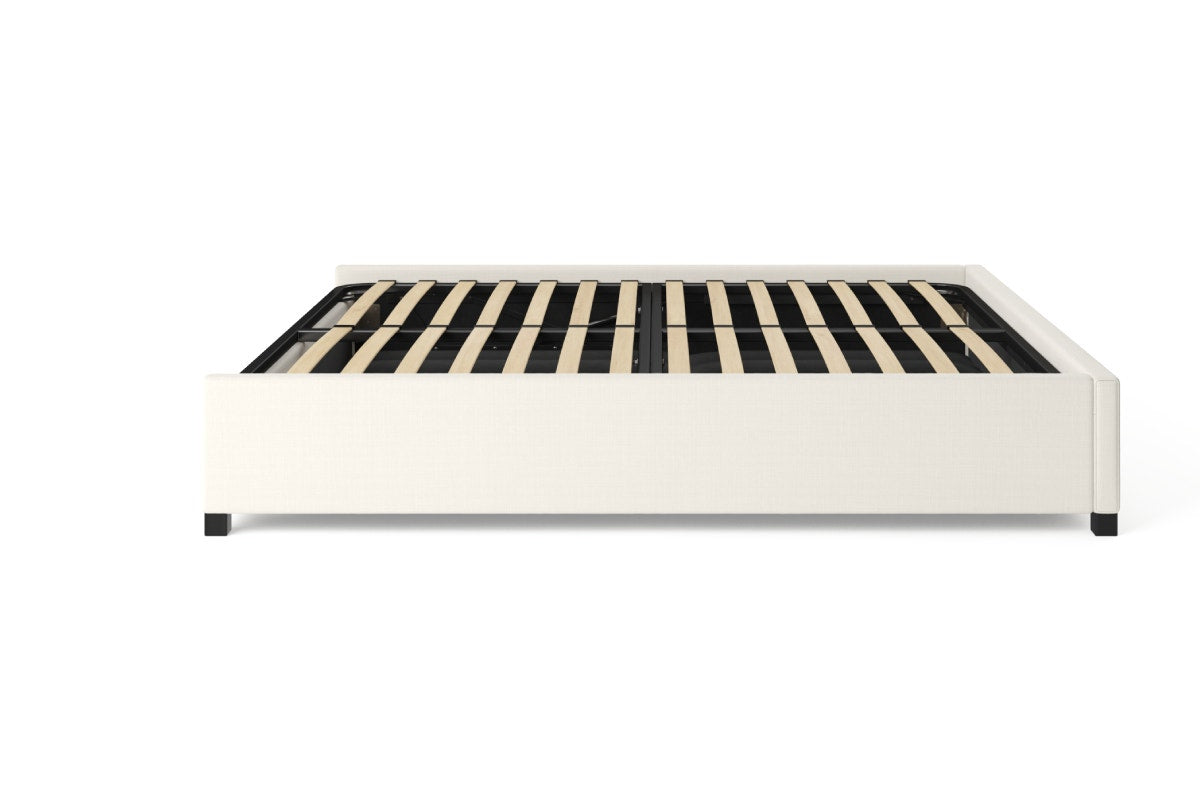 Brosa Gaslift Bed Frame (Classic Cream, King)