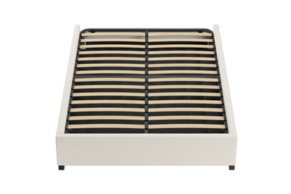 Brosa Gaslift Bed Frame (Classic Cream, Queen)