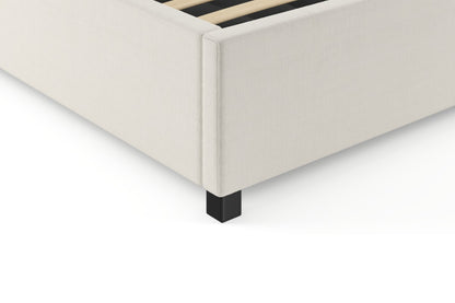 Brosa Gaslift Bed Frame (Classic Cream, Queen)