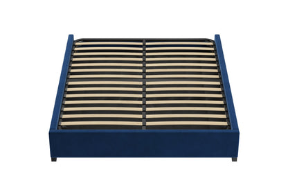 Brosa Gaslift Bed Frame (Ocean Blue, King)