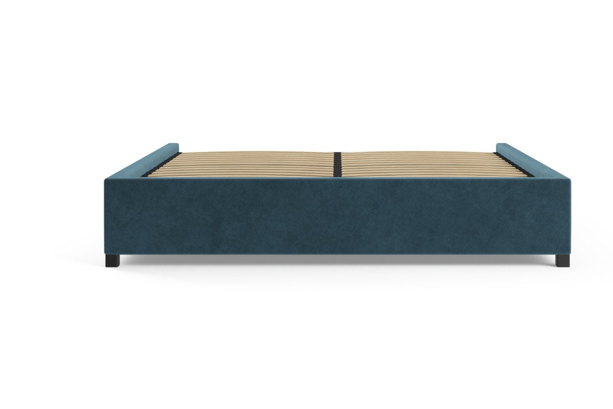 Brosa Gaslift Bed Frame (Peacock Teal, King)