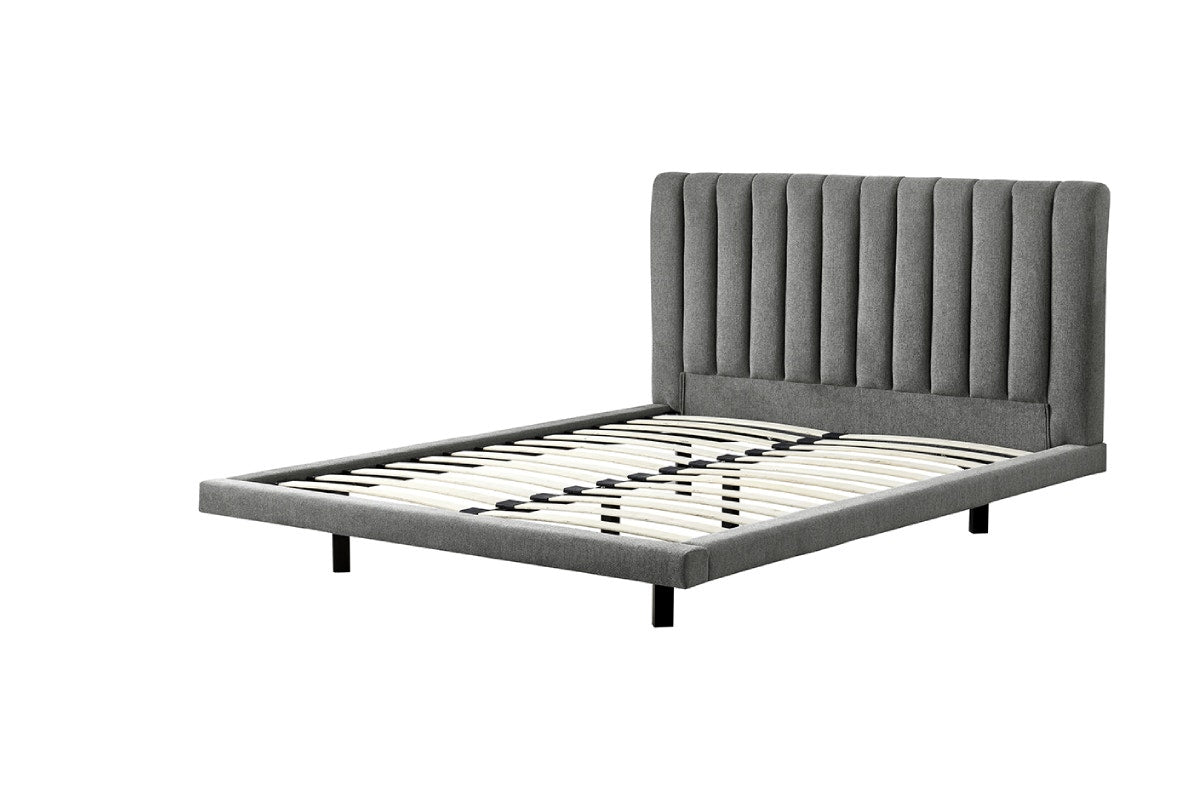 Brosa Luna Floating Bed Frame (Double, Grey)