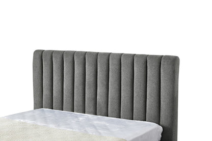 Brosa Luna Floating Bed Frame (Double, Grey)