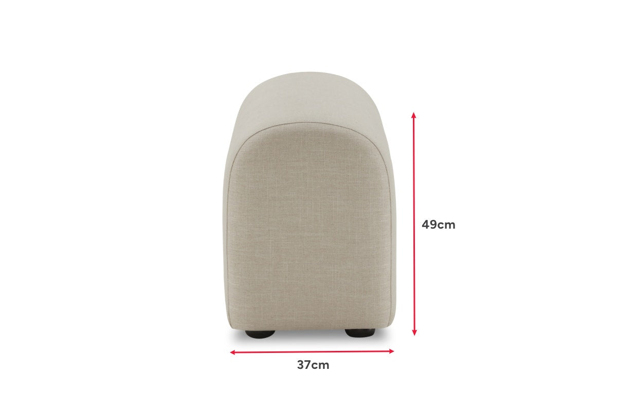 Brosa Memphis Modular Armrest (Cream)