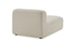 Brosa Memphis Modular Chaise (Cream)