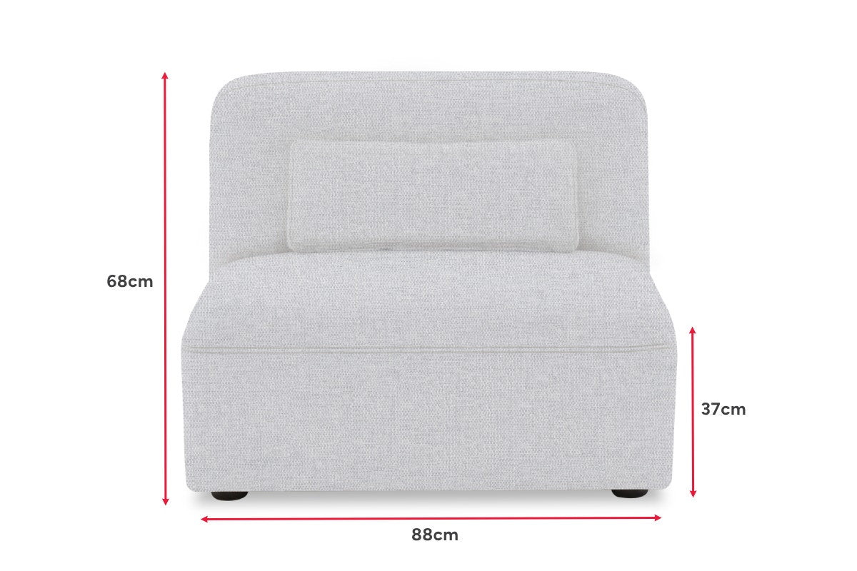 Brosa Memphis Modular Sofa (Grey)