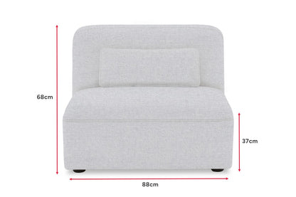 Brosa Memphis Modular Sofa (Grey)