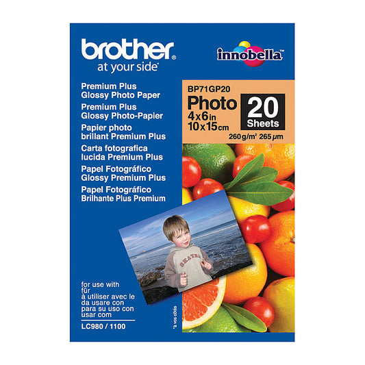 BROTHER BP71GP20 Glossy Paper | Auzzi Store
