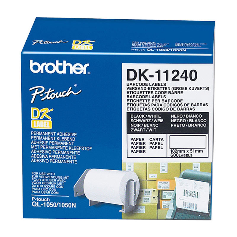 BROTHER DK11240 White Label | Auzzi Store