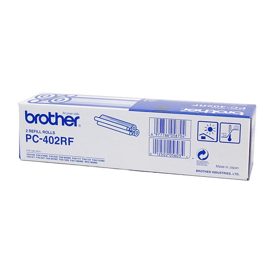 BROTHER PC402RF Refill Rolls | Auzzi Store