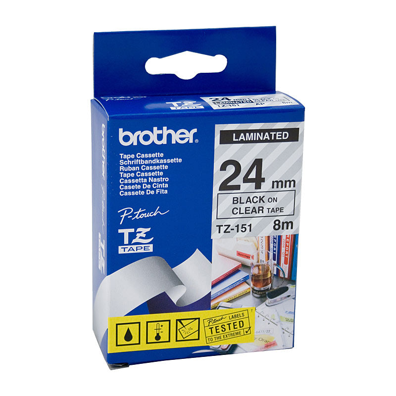 BROTHER TZe151 Labelling Tape | Auzzi Store