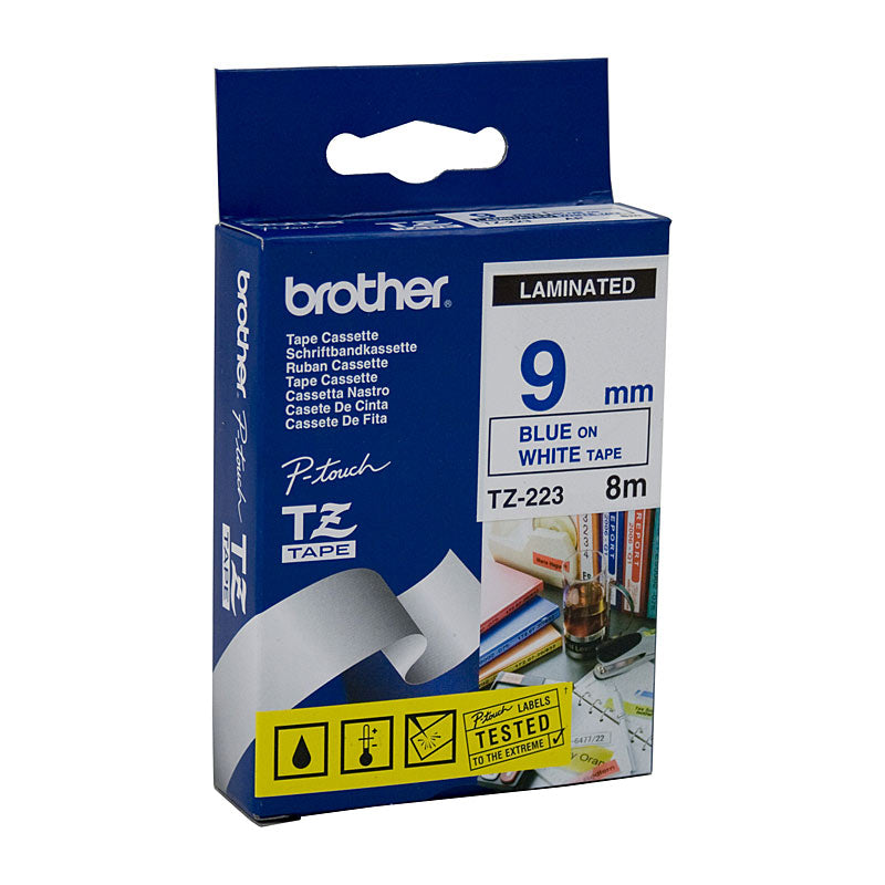 BROTHER TZe223 Labelling Tape | Auzzi Store