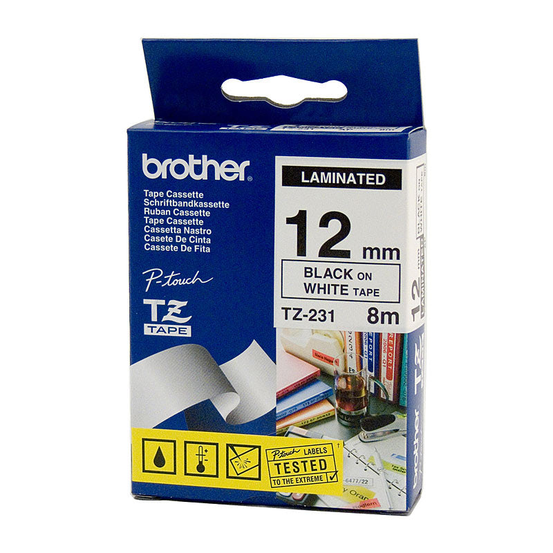 BROTHER TZe231 Labelling Tape | Auzzi Store