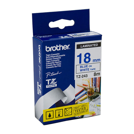 BROTHER TZe243 Labelling Tape | Auzzi Store