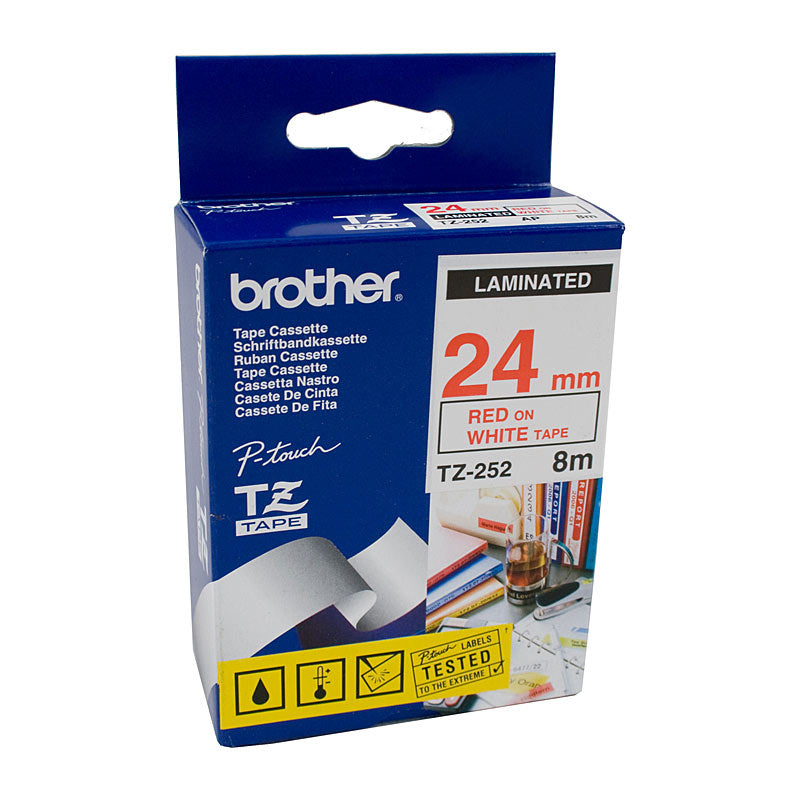 BROTHER TZe252 Labelling Tape | Auzzi Store