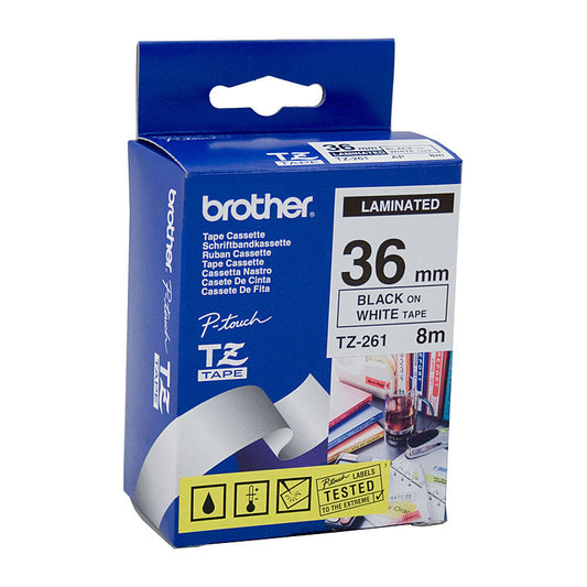 BROTHER TZe261 Labelling Tape | Auzzi Store