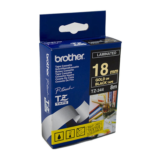 BROTHER TZe344 Labelling Tape | Auzzi Store