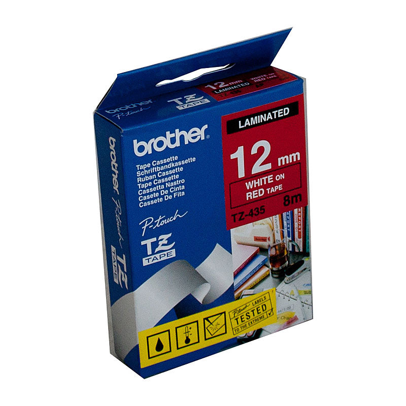 BROTHER TZe435 Labelling Tape | Auzzi Store