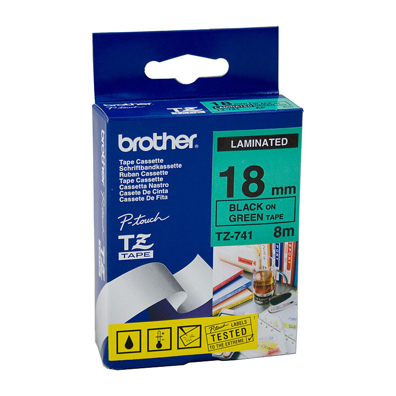 BROTHER TZe741 Labelling Tape | Auzzi Store