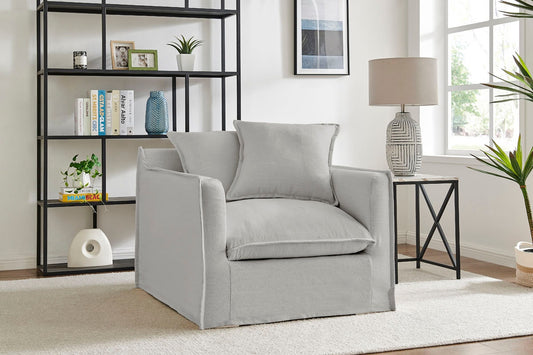 Brosa Palermo Armchair - Cloud Grey – view 2