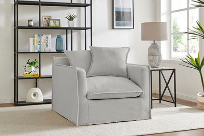 Brosa Palermo Armchair - Cloud Grey