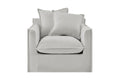 Brosa Palermo Armchair - Cloud Grey