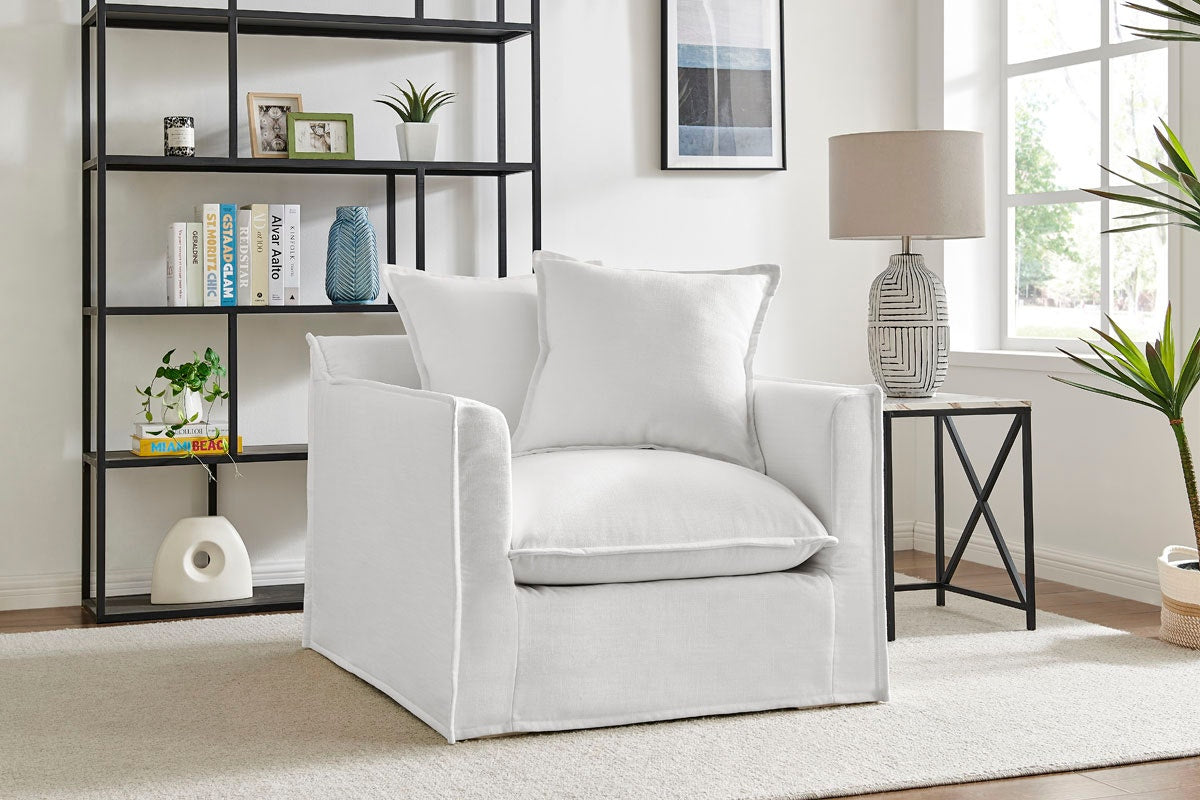 Brosa Palermo Armchair (White)