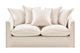 Brosa Palermo 2 Seater Sofa (Classic Cream)