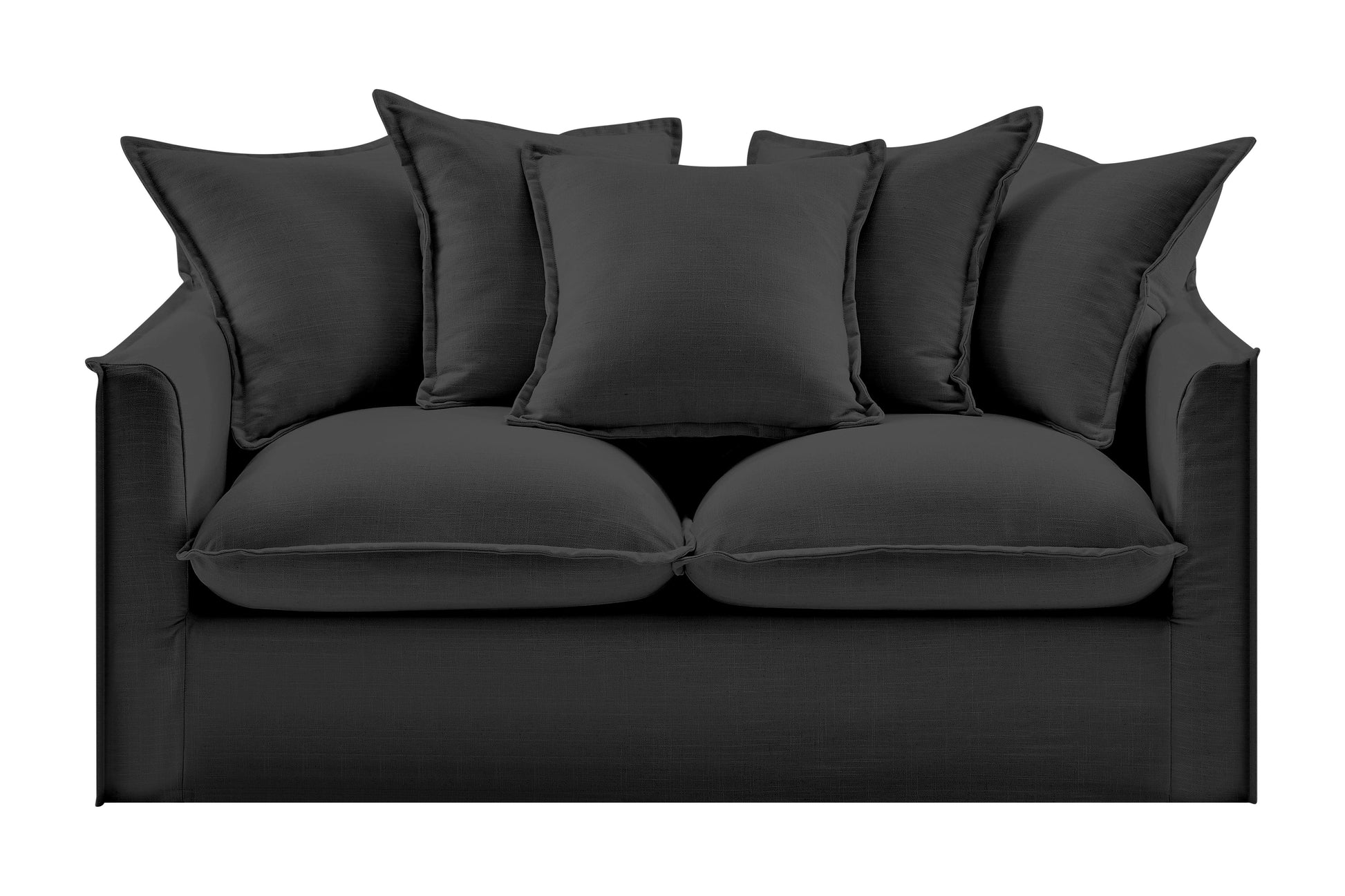 Brosa Palermo 2 Seater Sofa (Night Black)