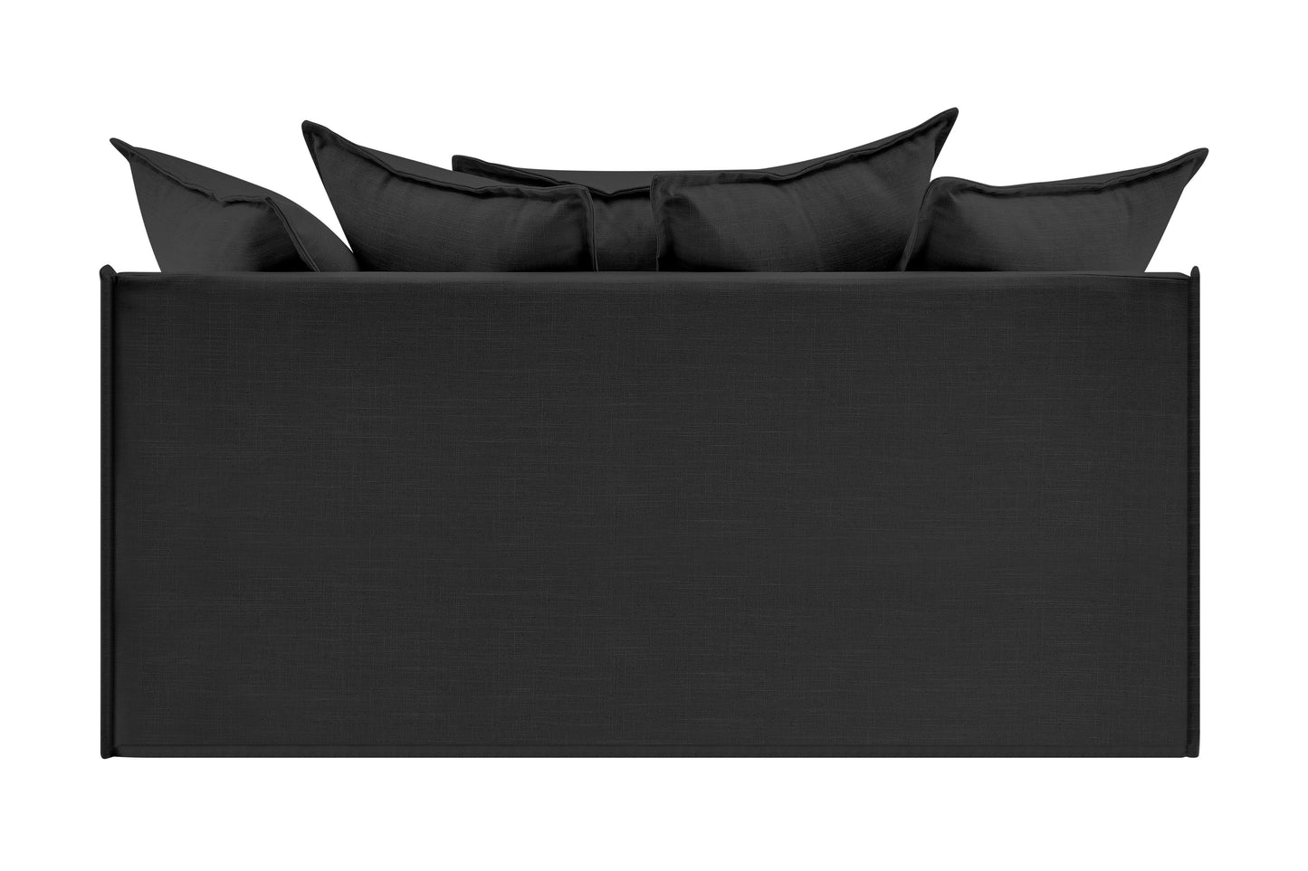 Brosa Palermo 2 Seater Sofa (Night Black)