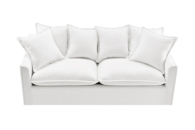 Brosa Palermo 3 Seater Sofa Bed - White