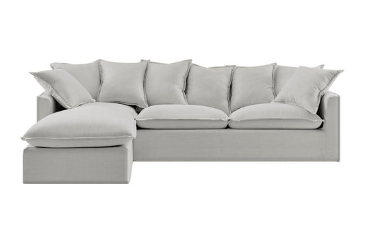 Brosa Palermo 3 Seater Modular Sofabed with Left Chaise (Grey)