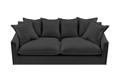 Brosa Palermo 3 Seater Sofas Night Black