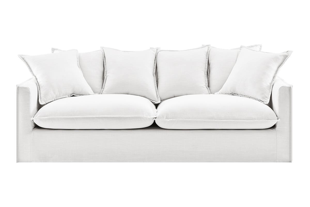 Brosa Palermo 3 Seater Sofa (White)