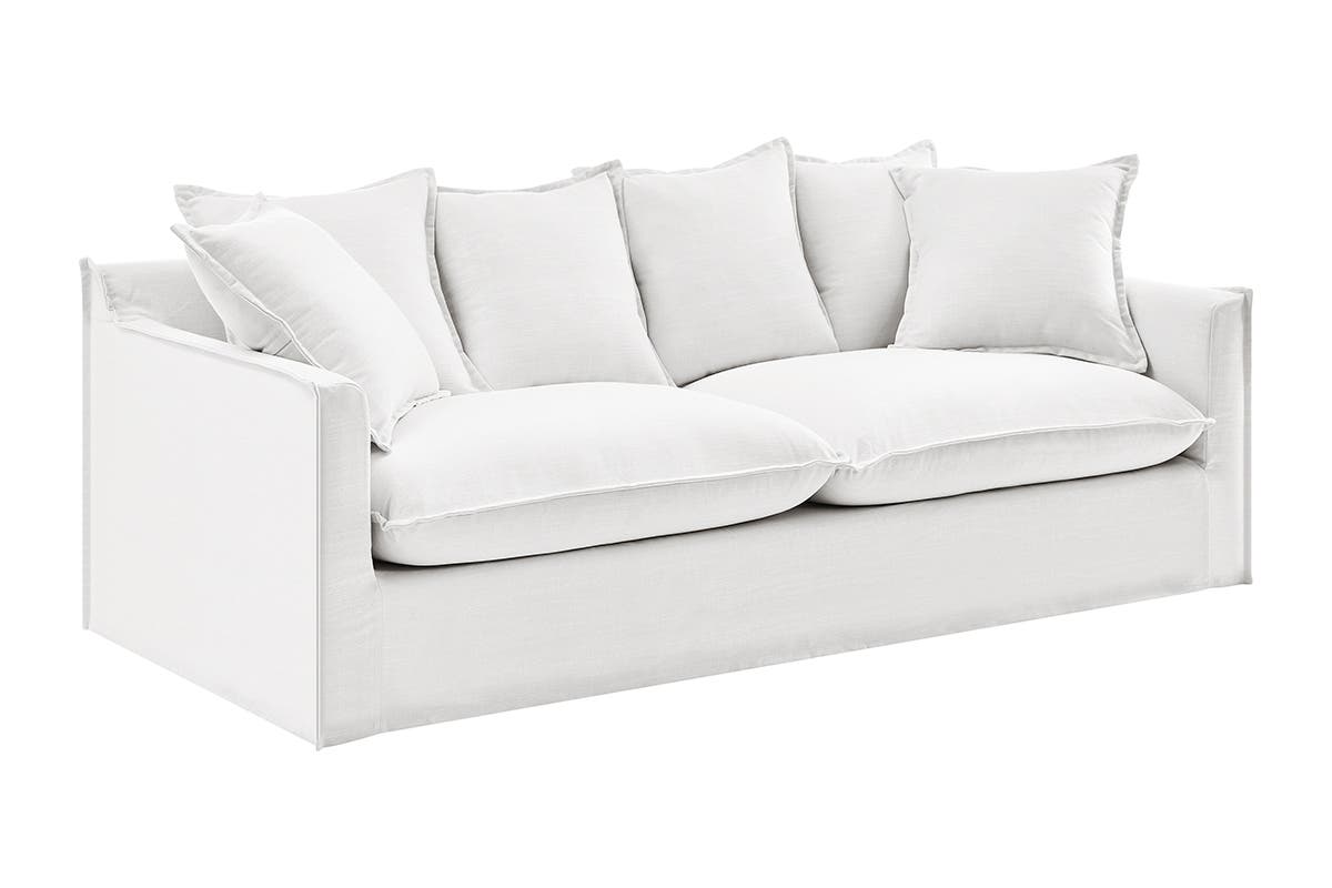Brosa Palermo 3 Seater Sofa (White)