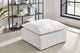 Brosa Palermo Ottoman (White)