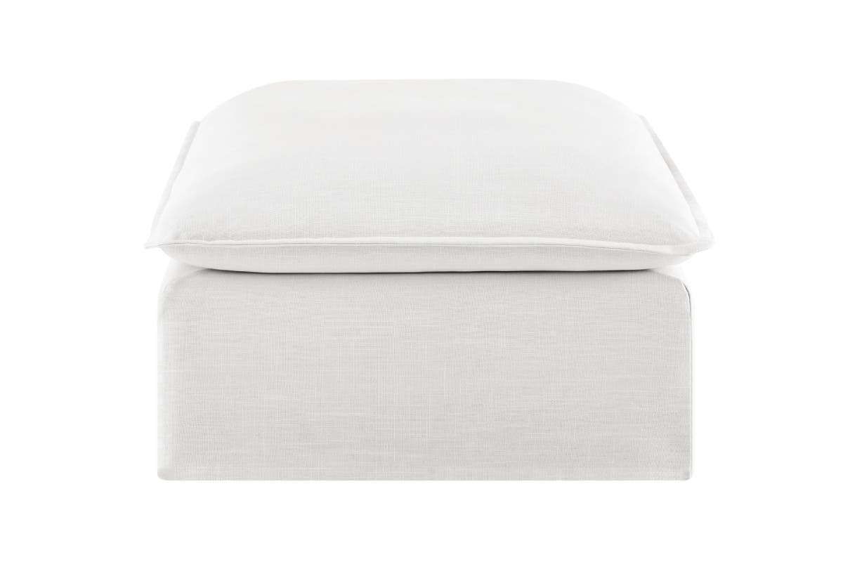 Brosa Palermo Ottoman (White)