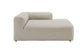 Brosa Paradiso Relax Modular Sofa Chaise Right (Linen Sand)