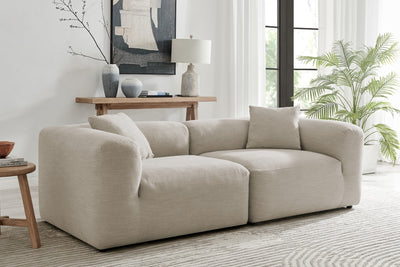 Brosa Paradiso Relax Modular Sofa End Right - Linen Sand