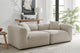 Brosa Paradiso Relax Modular Sofa End Right (Linen Sand)