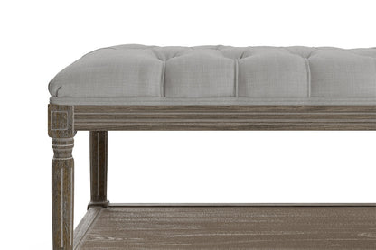 Brosa Petite Fleur Ottoman (Cloud Grey)