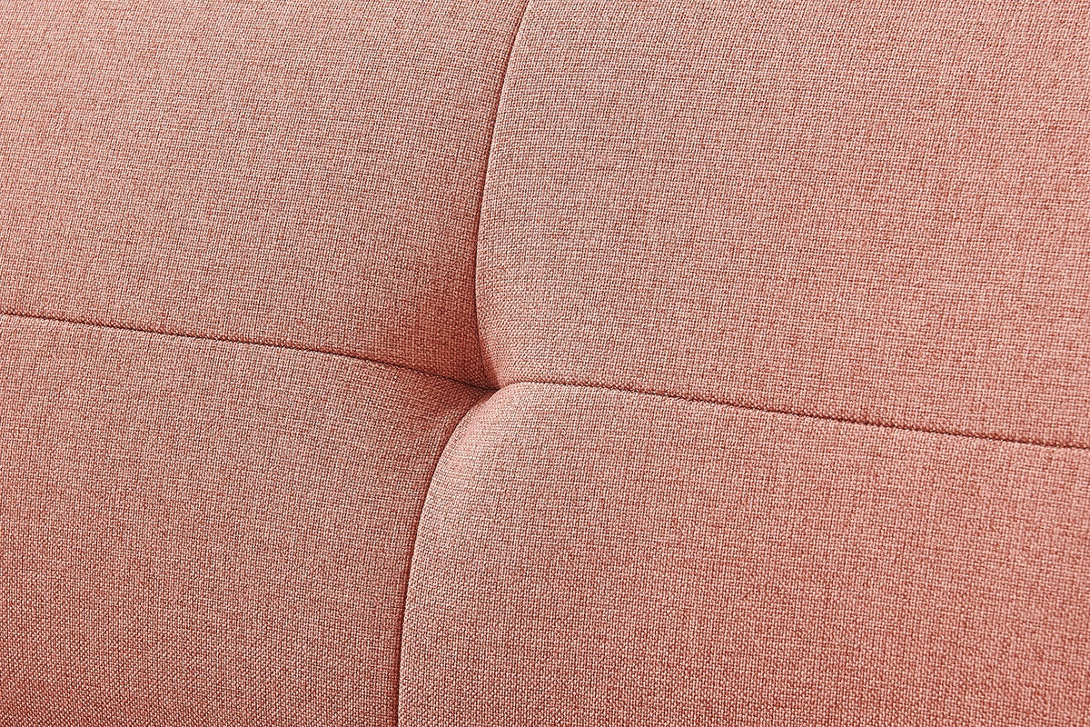 Brosa Quinn 4 Seater Sofa with Reversible Chaise (Blush)