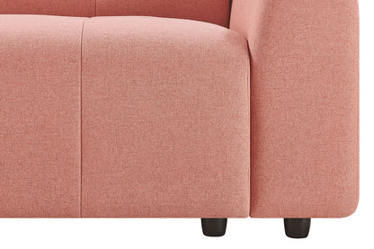 Brosa Quinn 4 Seater Sofa with Reversible Chaise (Blush)