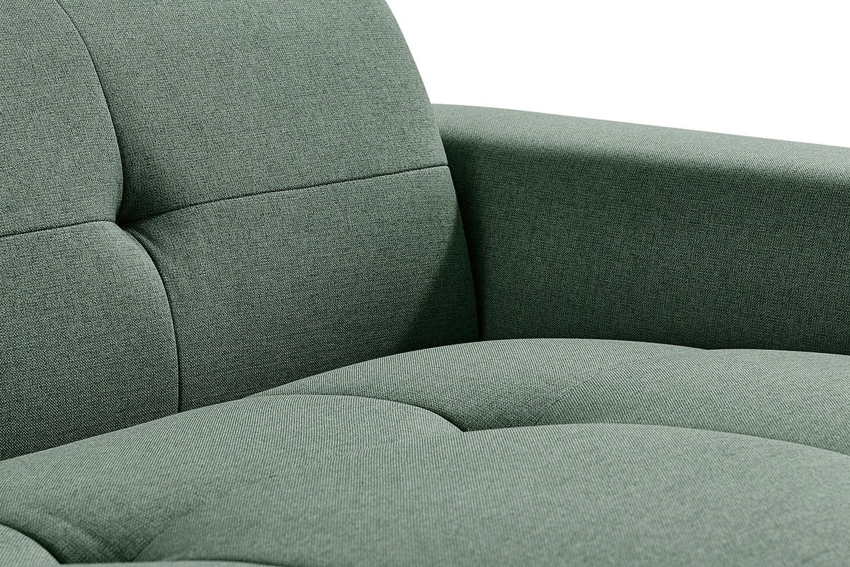 Brosa Quinn 4 Seater Sofa with Reversible Chaise (Green)