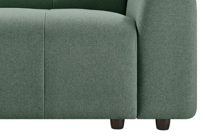 Brosa Quinn 4 Seater Sofa with Reversible Chaise (Green)
