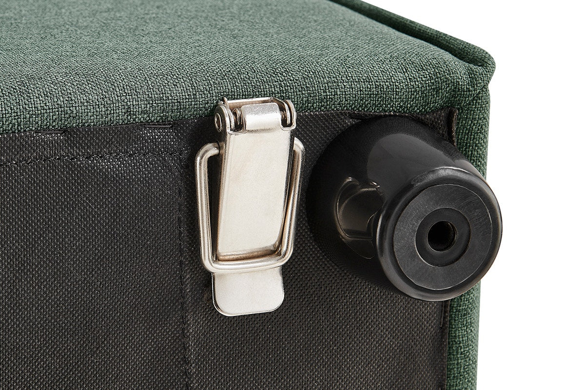 Brosa Russo 3 Seater Sofa with Ottoman (Green)