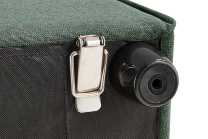 Brosa Russo 3 Seater Sofa with Ottoman (Green)