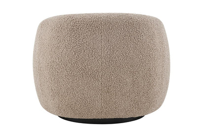 Brosa Goldie Swivel Armchair (Natural Boucle)